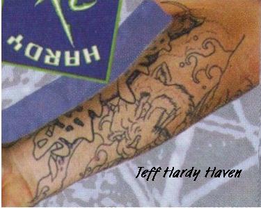 Jeff Hardy Hand Tattoo